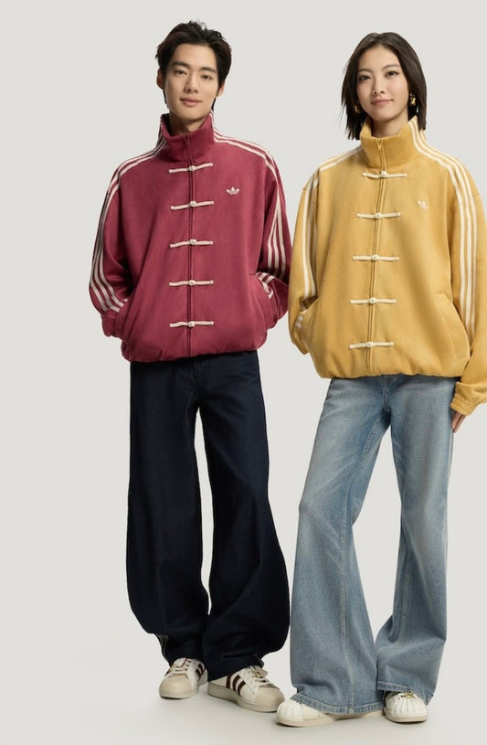 Pack of 2 CNY-Inspired Premium Suede Streetwear Jacket – (Multiple Color Options)