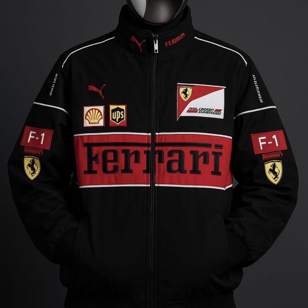 balck ferrari jacket